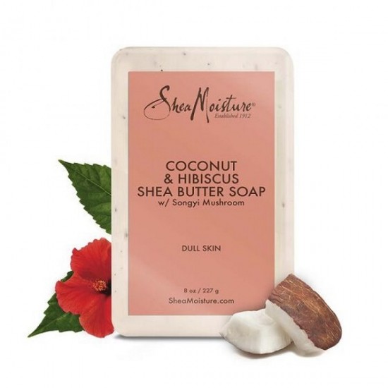Shea Moisture Coconut & Hibiscus Shea Butter Soap- 227g