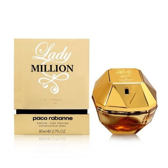 Paco Rabanne Lady Million Absolutely Gold Eau De Parfum- 80ml