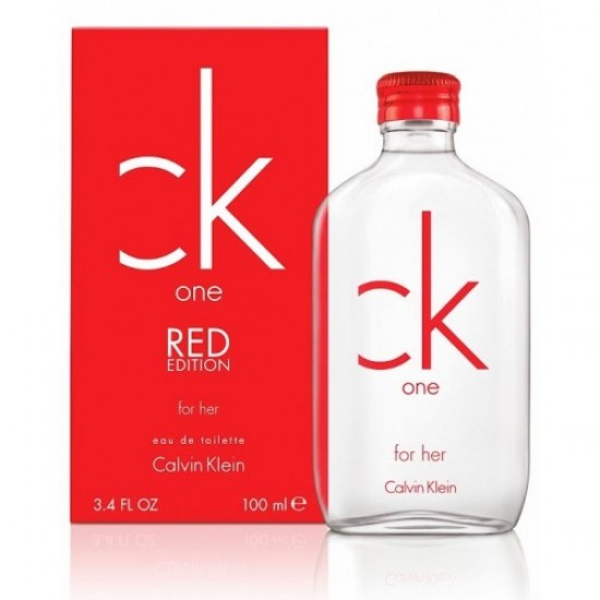 Calvin Klein CK One Red Edition for Woman Eau de Toilette-100ml